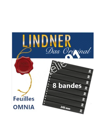 LINDNER - Feuilles classement OMNIA, Matériel philatélique