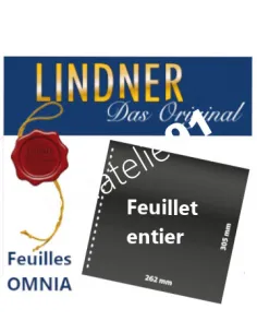 LINDNER - Feuilles classement OMNIA, Matériel philatélique