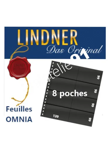 LINDNER - Feuilles classement OMNIA, Matériel philatélique