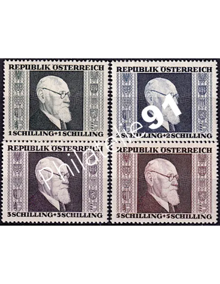 AUTRICHE - Timbres neufs  n°  634 et 637