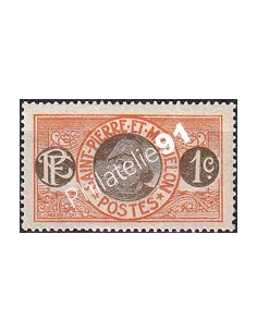 St-Pierre et Miquelon, n° 78 charnière, Timbres Colonies