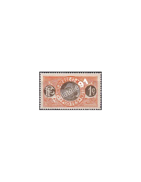 St-Pierre et Miquelon, n° 78 charnière, Timbres Colonies