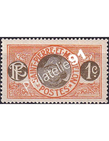 St-Pierre et Miquelon, n° 78 charnière, Timbres Colonies