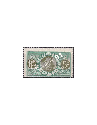 St-Pierre et Miquelon, n° 81, Timbres Colonies