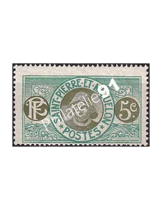 St-Pierre et Miquelon, n° 81 charnière, Timbres Colonies