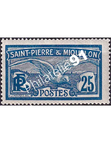 St-Pierre et Miquelon, n° 84 charnière, Timbres Colonies