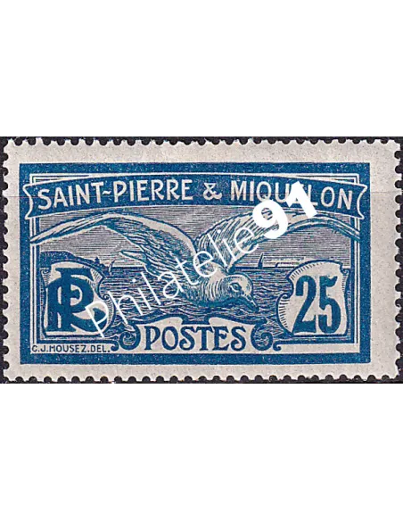 St-Pierre et Miquelon, n° 84 charnière, Timbres Colonies
