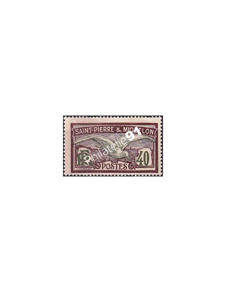 St-Pierre et Miquelon, n° 87 charnière, Timbres Colonies