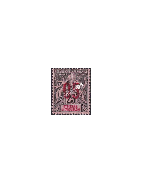 St-Pierre et Miquelon, n° 98, Timbres Colonies