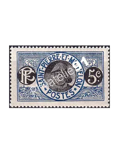 St-Pierre et Miquelon, n° 107 charnière, Timbres Colonies