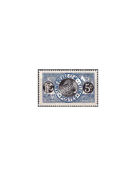 St-Pierre et Miquelon, n° 107 charnière, Timbres Colonies