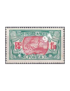 St-Pierre et Miquelon, n° 117A charnière, Timbres Colonies
