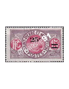 St-Pierre et Miquelon, n° 118 charnière, Timbres Colonies