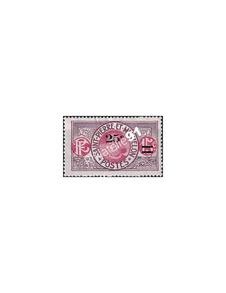 St-Pierre et Miquelon, n° 118 charnière, Timbres Colonies