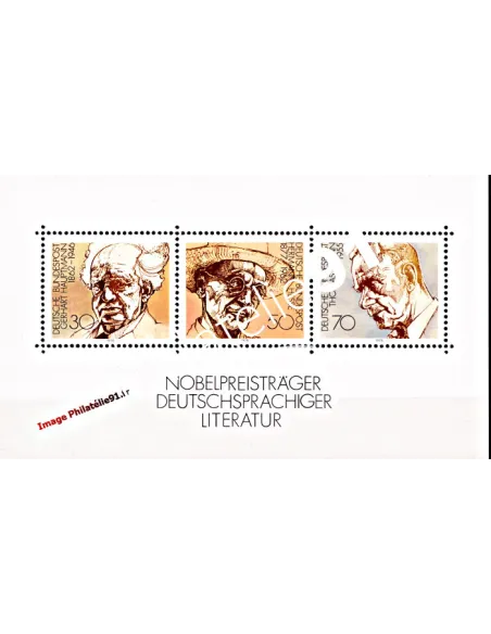 ALLEMAGNE - RFA - BF n° 15 - Lauréats du prix Nobel