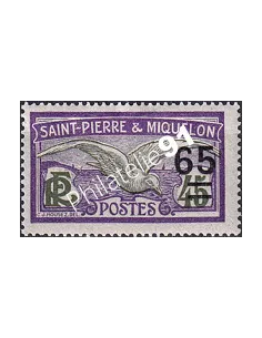 St-Pierre et Miquelon, n° 121 charnière, Timbres Colonies