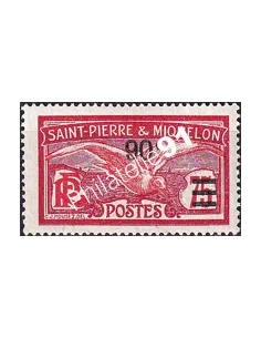 St-Pierre et Miquelon, n° 123 charnière, Timbres Colonies