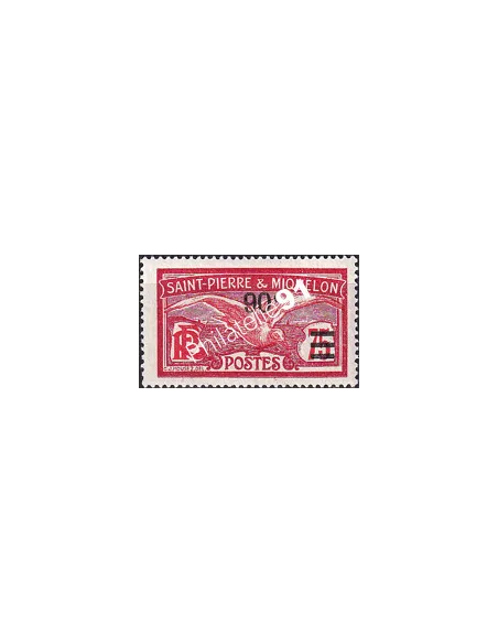 St-Pierre et Miquelon, n° 123 charnière, Timbres Colonies