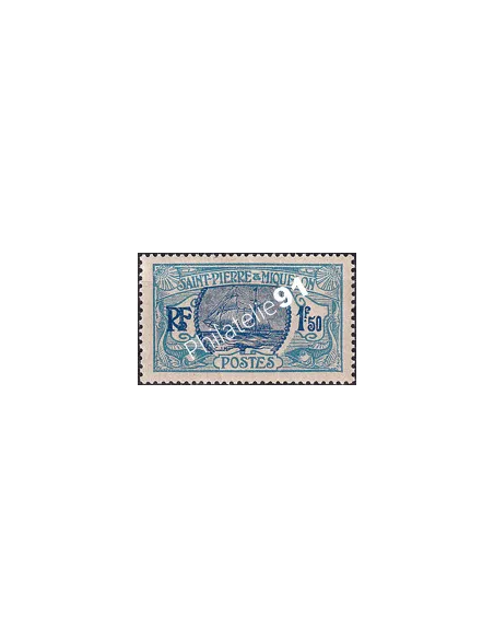 St-Pierre et Miquelon, n° 130 charnière, Timbres Colonies