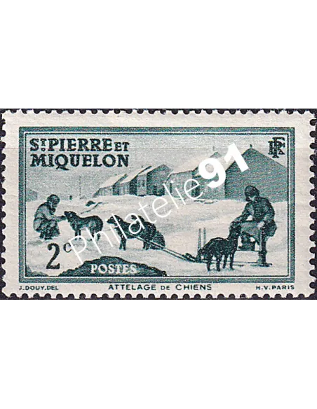 St-Pierre et Miquelon, n° 167, Timbres Colonies