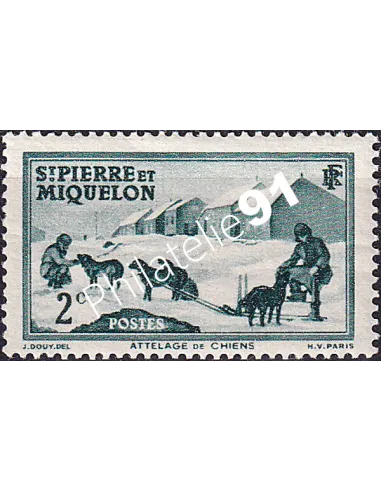 St-Pierre et Miquelon, n° 167 charnière, Timbres Colonies