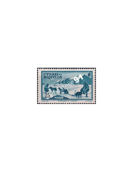 St-Pierre et Miquelon, n° 174 charnière, Timbres Colonies