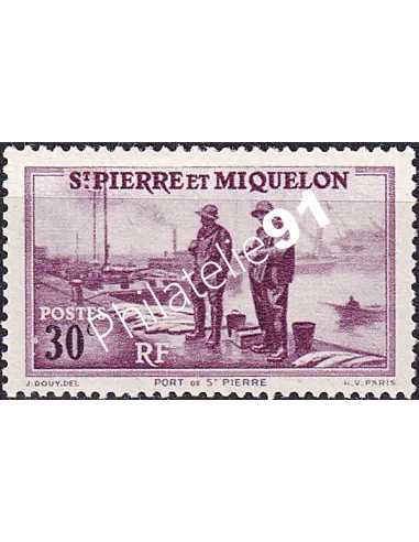 St-Pierre et Miquelon, n° 175, Timbres Colonies
