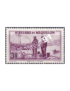St-Pierre et Miquelon, n° 175 charnière, Timbres Colonies