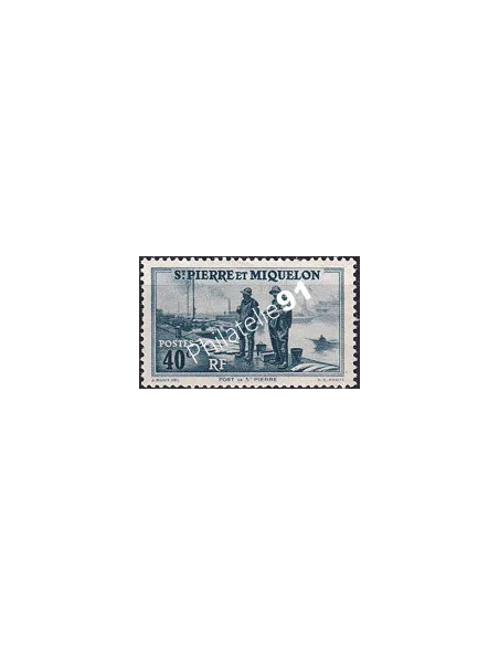 St-Pierre et Miquelon, n° 196, Timbres Colonies