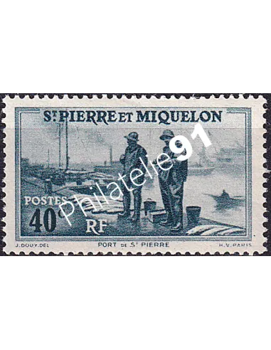 St-Pierre et Miquelon, n° 196, Timbres Colonies