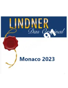 LINDNER - Feuilles pré-imprimées MONACO 2023, matériel philatélique