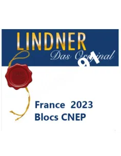 Lindner FRANCE Blocs CNEP 2023, matériel philatélique