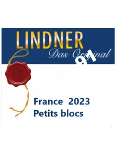 Lindner FRANCE 2023 pour Petits blocs, matériel philatélique