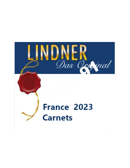 Lindner FRANCE 2023 pour Carnets, matériel philatélique