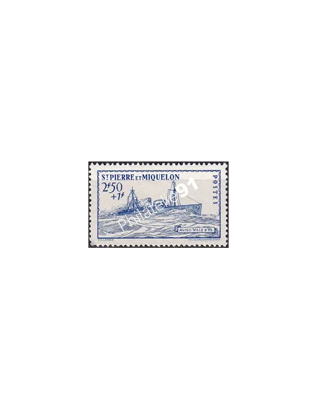St-Pierre et Miquelon, n° 208 charnière, Timbres Colonies