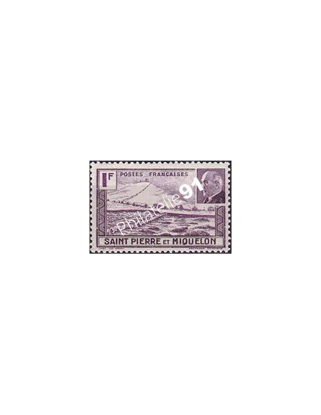 St-Pierre et Miquelon, n° 210, Timbres Colonies