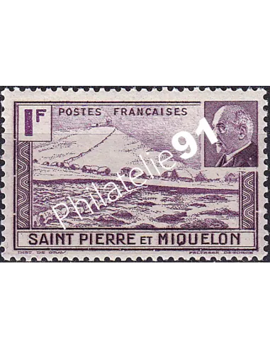 St-Pierre et Miquelon, n° 210, Timbres Colonies