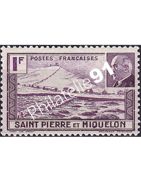 St-Pierre et Miquelon, n° 210, Timbres Colonies