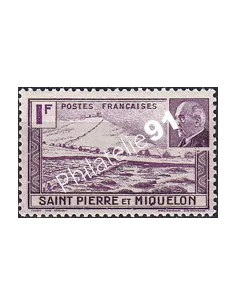St-Pierre et Miquelon, n° 210 charnière, Timbres Colonies