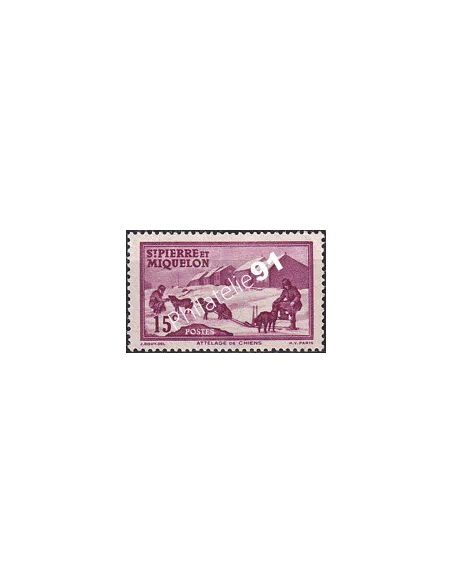St-Pierre et Miquelon, n° 292 charnière, Timbres Colonies