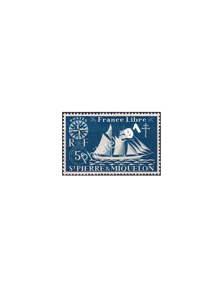 St-Pierre et Miquelon, n° 296 charnière, Timbres Colonies
