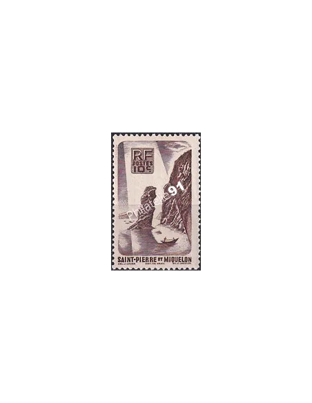 St-Pierre et Miquelon, n° 325, Timbres Colonies