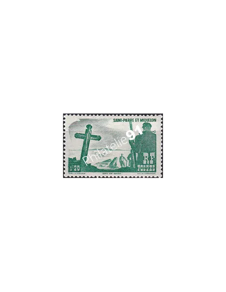 St-Pierre et Miquelon, n° 332, Timbres Colonies