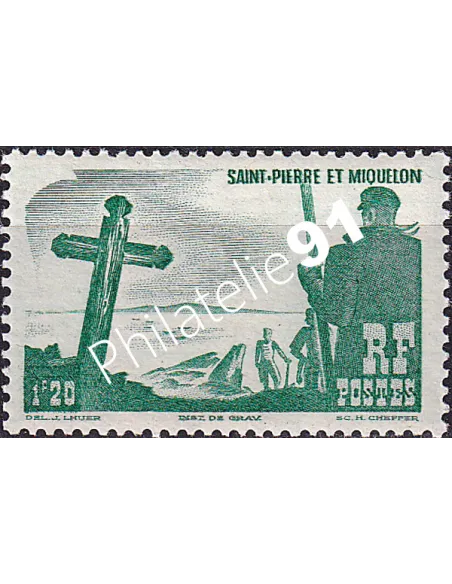 St-Pierre et Miquelon, n° 332, Timbres Colonies