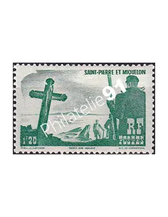 St-Pierre et Miquelon, n° 332 charnière, Timbres Colonies