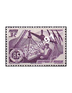 St-Pierre et Miquelon, n° 335, Timbres Colonies