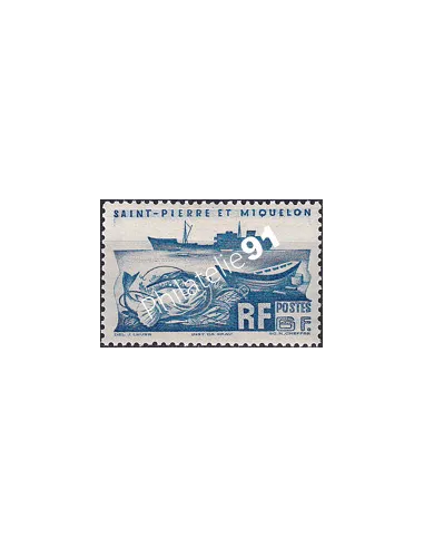 St-Pierre et Miquelon, n° 339 charnière, Timbres Colonies