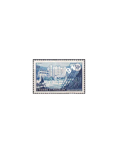 St-Pierre et Miquelon, n° 348, Timbres Colonies