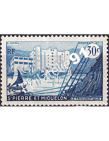 St-Pierre et Miquelon, n° 348, Timbres Colonies