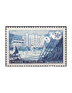 St-Pierre et Miquelon, n° 348 charnière, Timbres Colonies